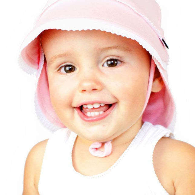 Bedhead Legionnaire Hat - Ruffle Trim 'Blush? L-1875027495175196673