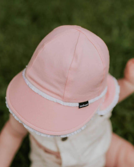 Bedhead Legionnaire Hat - Ruffle Trim 'Blush? L-1875027495175196674