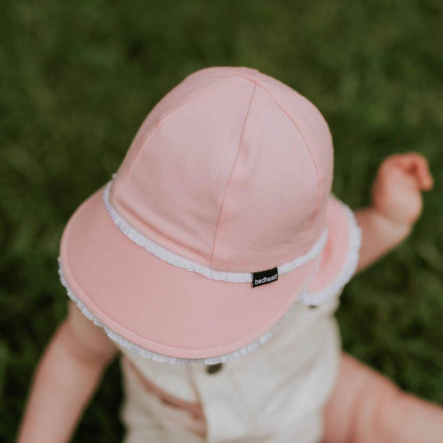 Bedhead Legionnaire Hat - Ruffle Trim 'Blush? L-1875027495175196674
