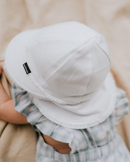 Bedhead Legionnaire Hat - Ruffle Trim 'White? L-1875027494898372609