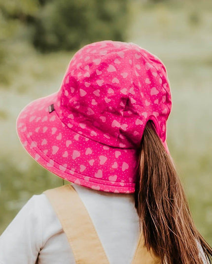 Bedhead Ponytail Bucket Hat - Hearts L-1875027433690894342