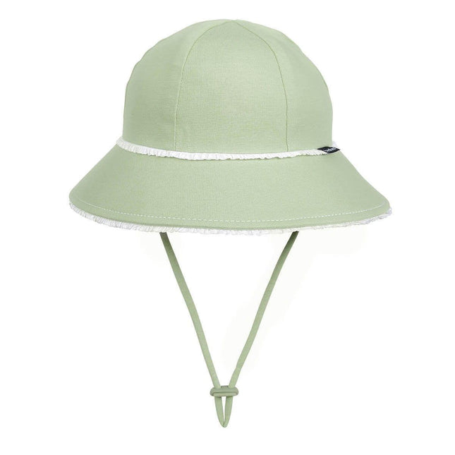 Bedhead Ponytail Bucket Hat - Khaki Ruffle L-1875027433820917760