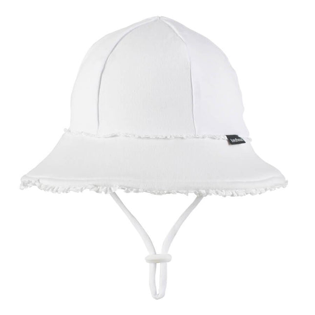 Bedhead Ponytail Bucket Hat - White Ruffle L-1875027433955135488