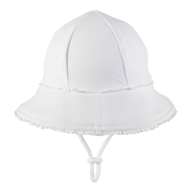 Bedhead Ponytail Bucket Hat - White Ruffle L-1875027433955135489
