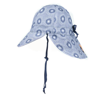 Bedhead Reversible Baby Flap Sun Hat-Norman/Indigo XS-1875027479245230080