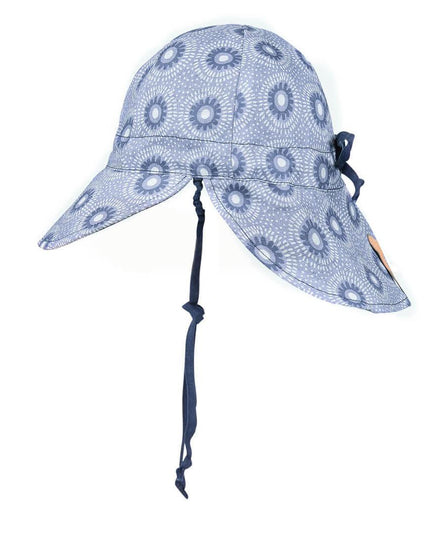 Bedhead Reversible Baby Flap Sun Hat-Norman/Indigo XS-1875027479245230080
