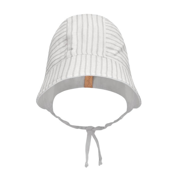 Bedhead Reversible Bonnet Hat- Finley/Blanc M-1875027435116957697