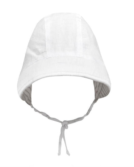 Bedhead Reversible Bonnet Hat- Finley/Blanc M-1875027435116957699