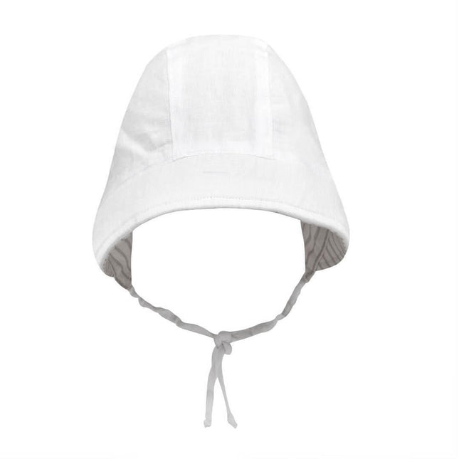 Bedhead Reversible Bonnet Hat- Finley/Blanc M-1875027435116957699