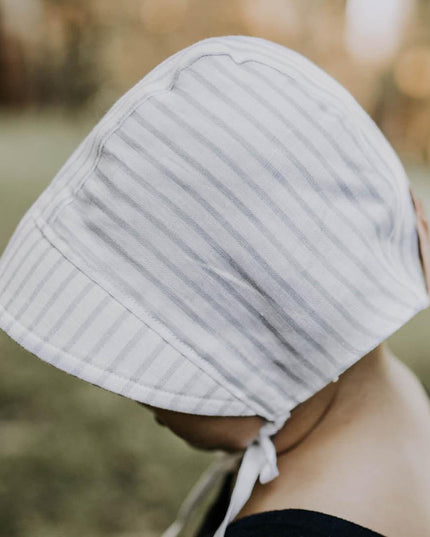 Bedhead Reversible Bonnet Hat- Finley/Blanc M-1875027435116957703