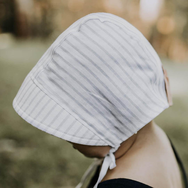 Bedhead Reversible Bonnet Hat- Finley/Blanc M-1875027435116957703