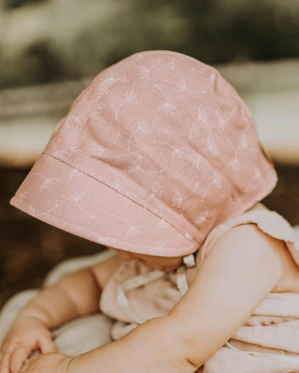 Bedhead Reversible Bonnet Hat- Frances/Flax S-1875027434823356417