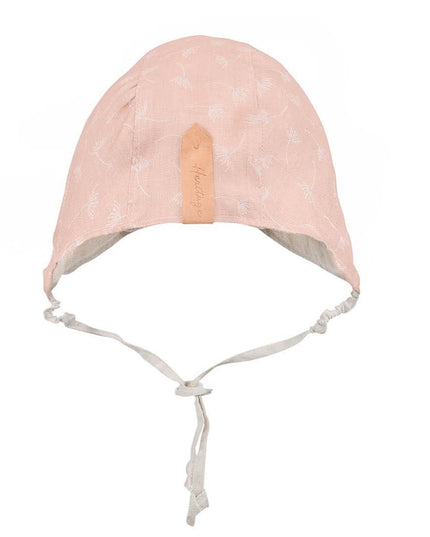 Bedhead Reversible Bonnet Hat- Frances/Flax S-1875027434823356418