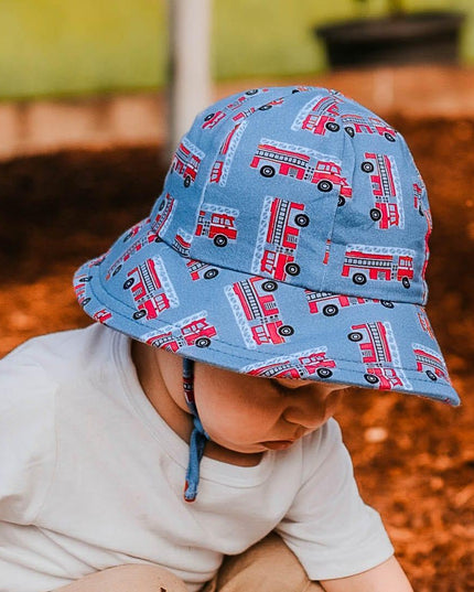 Bedhead Toddler Bucket Hat - Fire truck XS-1875027488023908354