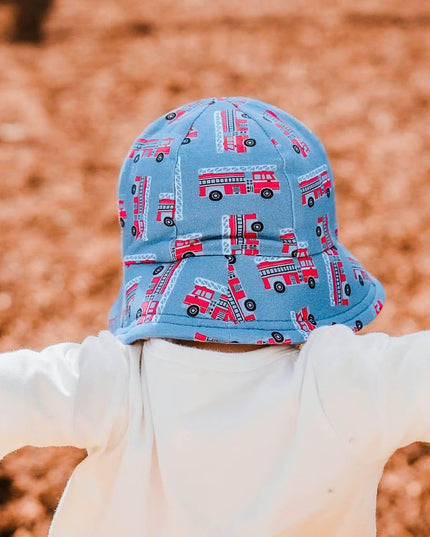 Bedhead Toddler Bucket Hat - Fire truck XS-1875027488023908355