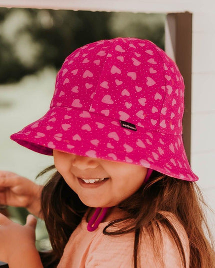 Bedhead Toddler Bucket Hat - Hearts XS-1875027488166514689