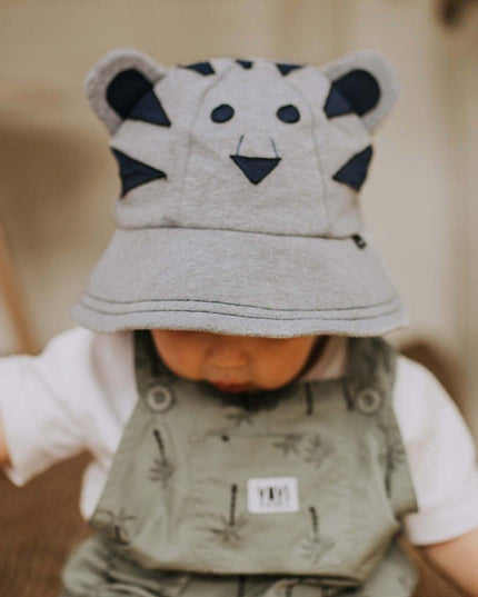 Bedhead Toddler Bucket Hat - Tiger Grey Marle S-1875027487319265281