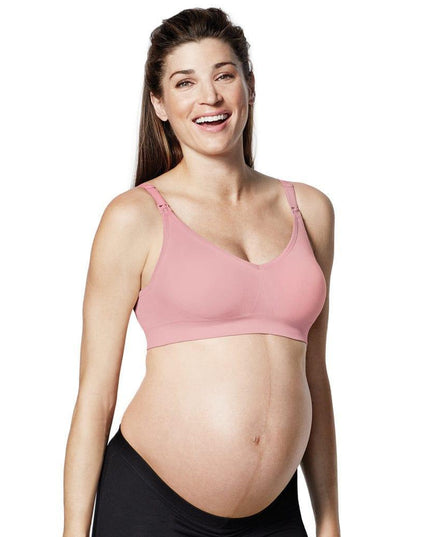Bravado Silk Seamless Nursing Bra Dusted Peony S-1875027396986540033