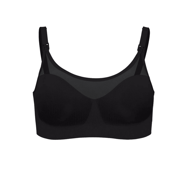 Bravado Silk Seamless Sheer Nursing Bra Black S-1875027396432891904