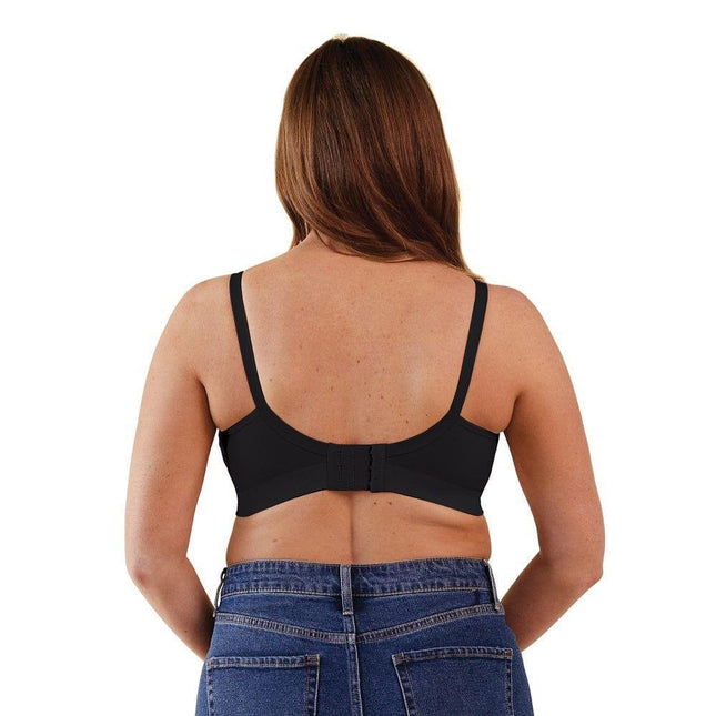 Bravado Silk Seamless Sheer Nursing Bra Black S-1875027396432891905