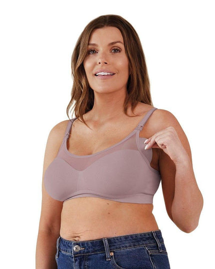 Bravado Silk Seamless Sheer Nursing Bra Dawn S-1875027396567109636