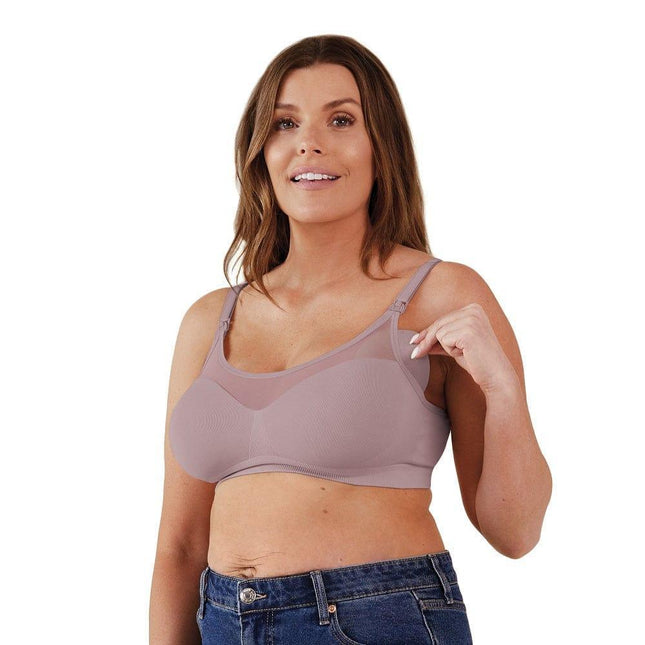 Bravado Silk Seamless Sheer Nursing Bra Dawn S-1875027396567109636