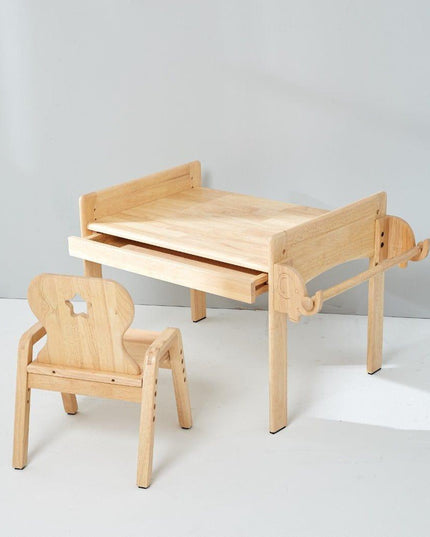 Bunny Tickles Primary Adjustable Table and Chair Set Car-1875027381845102592