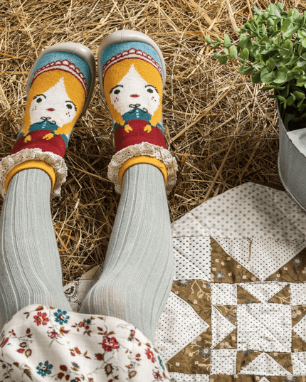 Collegien Slipper - Marie with Lace 18-19-1875027411318476802