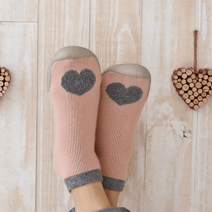 Collegien Slipper Socks - Warm Heart 28-29-1875027412887146496