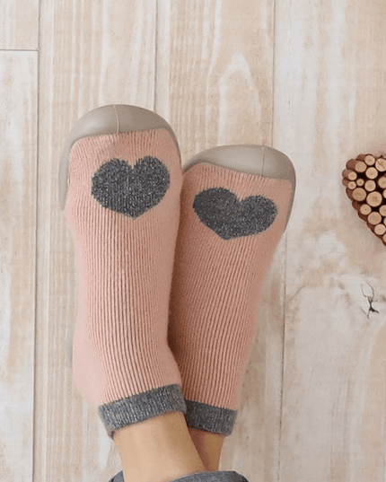 Collegien Slipper Socks - Warm Heart 28-29-1875027412887146496