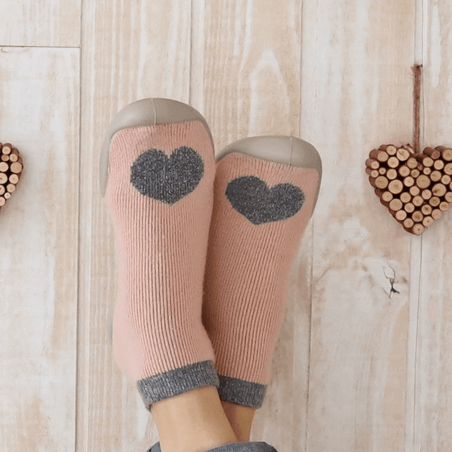 Collegien Slipper Socks - Warm Heart 28-29-1875027412887146496