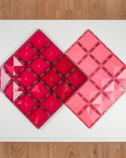 Connetix Tiles 2 Piece Base Plate Lemon - Peach-1875027391961763842
