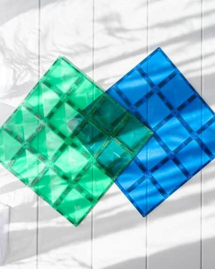 Connetix Tiles 2 Piece Base Plate Lemon - Peach-1875027391961763844