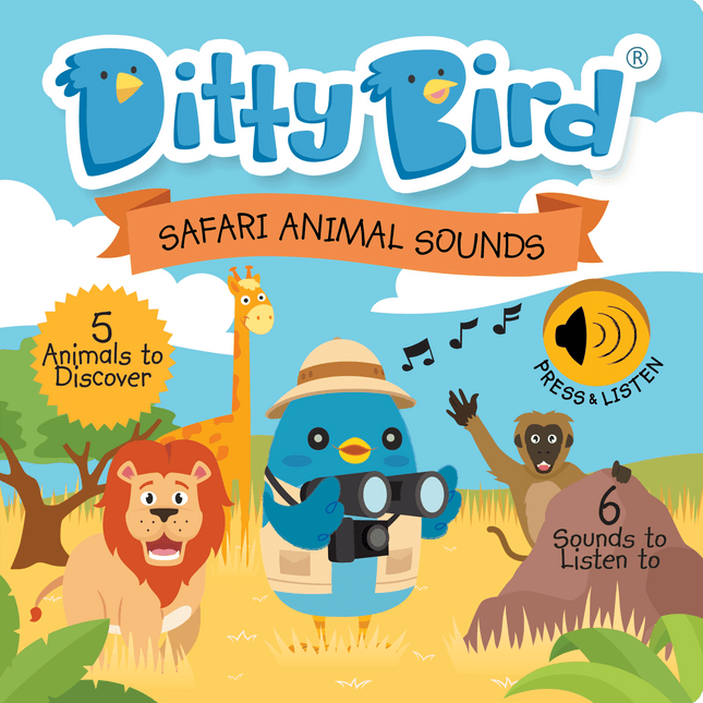 Ditty Bird - Safari Animal Sounds-1875027459729133573
