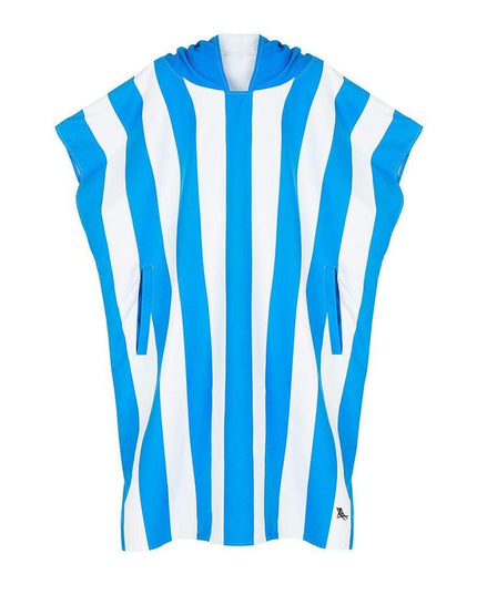 Dock & Bay Adult Poncho Hooded Towel | Cabana Collection | Bondi Blue S-1875027425197428737