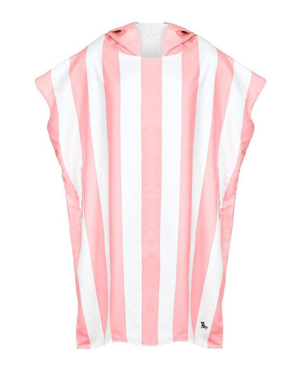 Dock & Bay Adult Poncho Hooded Towel | Cabana Collection | Malibu Pink S-1875027425365200899