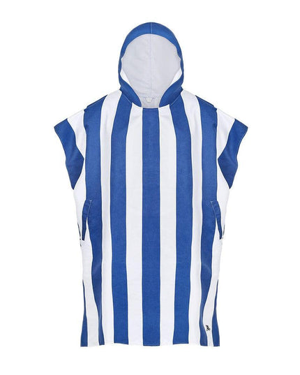 Dock & Bay Adult Poncho Hooded Towel | Cabana Collection | Whitsunday Blue S-1875027425537167362