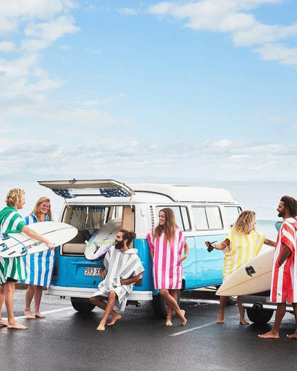Dock & Bay Adult Poncho Hooded Towel | Cabana Collection | Whitsunday Blue S-1875027425537167364