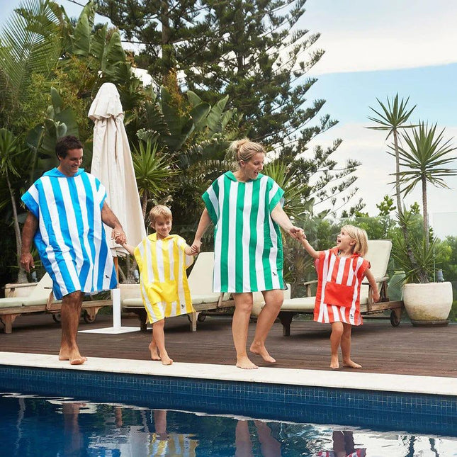 Dock & Bay Adult Poncho Hooded Towel | Cabana Collection | Whitsunday Blue S-1875027425537167365