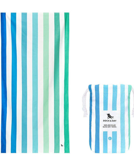 Dock & Bay Beach Towel Cabana Collection L | Quick Dry | Endless River-1875027436685627392