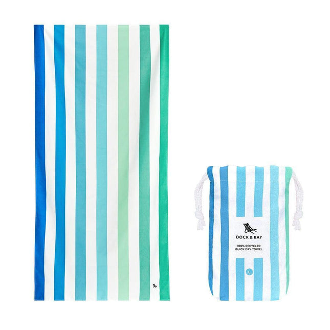 Dock & Bay Beach Towel Cabana Collection L | Quick Dry | Endless River-1875027436685627392
