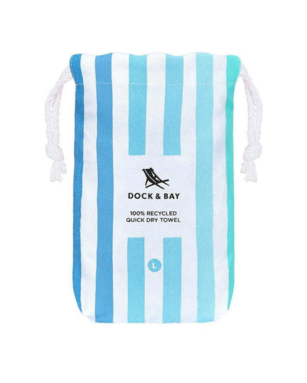Dock & Bay Beach Towel Cabana Collection L | Quick Dry | Endless River-1875027436685627396