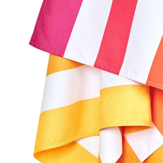 Dock & Bay Beach Towel Cabana Collection L | Quick Dry | Peach Sunrise-1875027436832428034