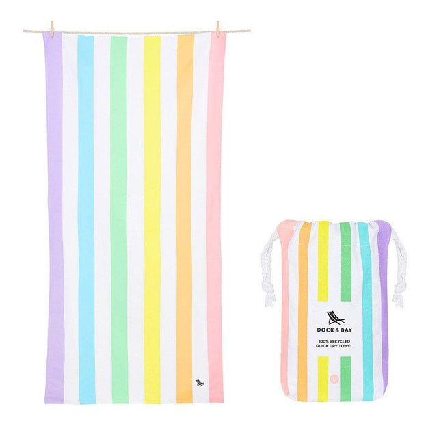 Dock & Bay Beach Towel Cabana Collection L | Quick Dry | Unicorn Waves-1875027437121835008