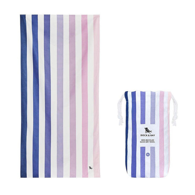 Dock & Bay Beach Towel Cabana Collection XL | Quick Dry | Dusk To Dawn-1875027400811745280