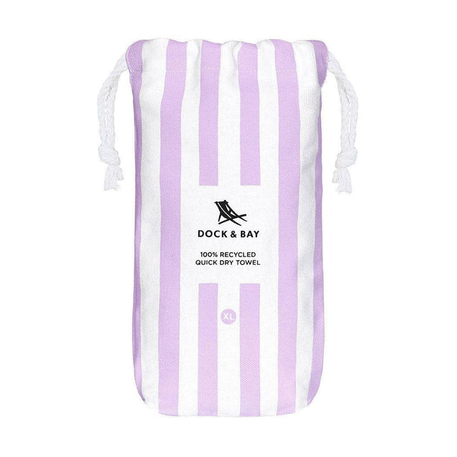 Dock & Bay Beach Towel Cabana Collection XL | Quick Dry | Lombok Lilac-1875027436387831810