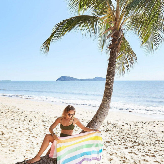 Dock & Bay Beach Towel Cabana Collection XL | Quick Dry | Unicorn Waves-1875027401252147201