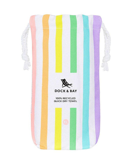 Dock & Bay Beach Towel Cabana Collection XL | Quick Dry | Unicorn Waves-1875027401252147203