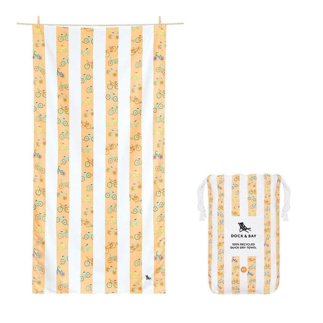 Dock & Bay KIDS Beach Towel | Quick Dry | Bike Bike Baby-1875027460685434880