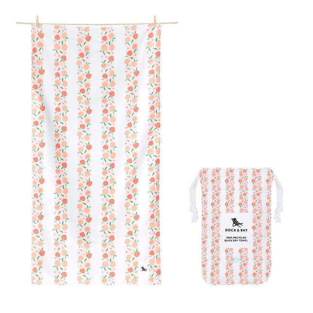 Dock & Bay KIDS Beach Towel | Quick Dry | Peach Party-1875027460958064640
